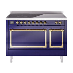 ILVE Nostalgie II Noblesse 48 inch Induction Range with 6 Elements - UNI486 - The Home Selection