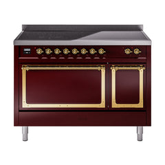 ILVE Nostalgie II Noblesse 48 inch Induction Range with 6 Elements - UNI486 - The Home Selection