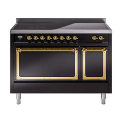 ILVE Nostalgie II Noblesse 48 inch Induction Range with 6 Elements - UNI486 - The Home Selection