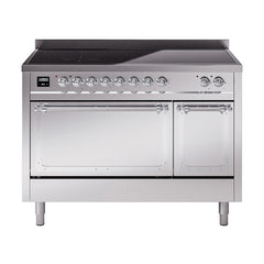 ILVE Nostalgie II Noblesse 48 inch Induction Range with 6 Elements - UNI486 - The Home Selection