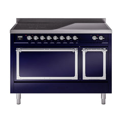 ILVE Nostalgie II Noblesse 48 inch Induction Range with 6 Elements - UNI486 - The Home Selection