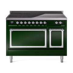ILVE Nostalgie II Noblesse 48 inch Induction Range with 6 Elements - UNI486 - The Home Selection