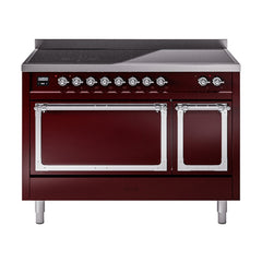 ILVE Nostalgie II Noblesse 48 inch Induction Range with 6 Elements - UNI486 - The Home Selection