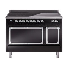 ILVE Nostalgie II Noblesse 48 inch Induction Range with 6 Elements - UNI486 - The Home Selection