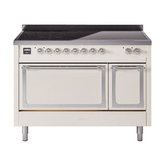 ILVE Nostalgie II Noblesse 48 inch Induction Range with 6 Elements - UNI486 - The Home Selection