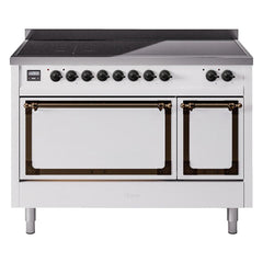 ILVE Nostalgie II Noblesse 48 inch Induction Range with 6 Elements - UNI486 - The Home Selection