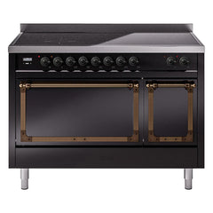 ILVE Nostalgie II Noblesse 48 inch Induction Range with 6 Elements - UNI486 - The Home Selection