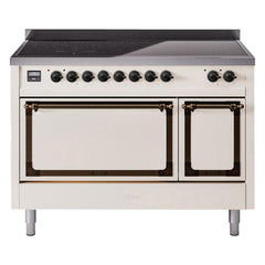 ILVE Nostalgie II Noblesse 48 inch Induction Range with 6 Elements - UNI486 - The Home Selection