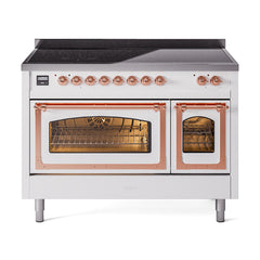 ILVE Nostalgie II Noblesse 48 inch Induction Range with 6 Elements - UNI486 - The Home Selection