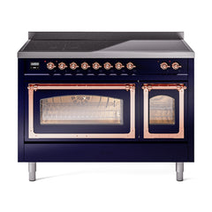 ILVE Nostalgie II Noblesse 48 inch Induction Range with 6 Elements - UNI486 - The Home Selection