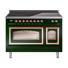 ILVE Nostalgie II Noblesse 48 inch Induction Range with 6 Elements - UNI486 - The Home Selection