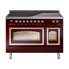 ILVE Nostalgie II Noblesse 48 inch Induction Range with 6 Elements - UNI486 - The Home Selection