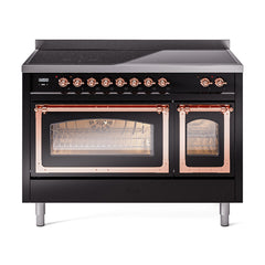 ILVE Nostalgie II Noblesse 48 inch Induction Range with 6 Elements - UNI486 - The Home Selection