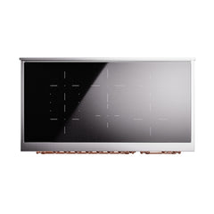 ILVE Nostalgie II Noblesse 48 inch Induction Range with 6 Elements - UNI486 - The Home Selection