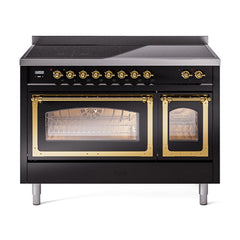ILVE Nostalgie II Noblesse 48 inch Induction Range with 6 Elements - UNI486 - The Home Selection