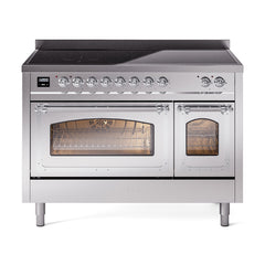 ILVE Nostalgie II Noblesse 48 inch Induction Range with 6 Elements - UNI486 - The Home Selection