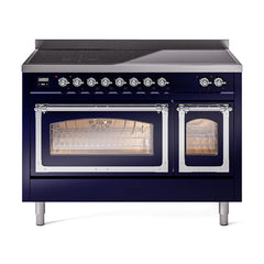 ILVE Nostalgie II Noblesse 48 inch Induction Range with 6 Elements - UNI486 - The Home Selection