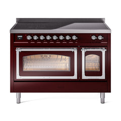 ILVE Nostalgie II Noblesse 48 inch Induction Range with 6 Elements - UNI486 - The Home Selection