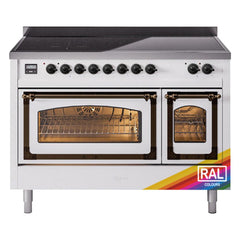 ILVE Nostalgie II Noblesse 48 inch Induction Range with 6 Elements - UNI486 - The Home Selection