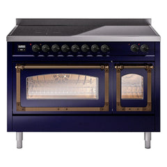 ILVE Nostalgie II Noblesse 48 inch Induction Range with 6 Elements - UNI486 - The Home Selection