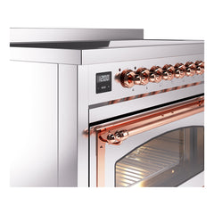 ILVE Nostalgie II Noblesse 48 inch Induction Range with 6 Elements - UNI486 - The Home Selection