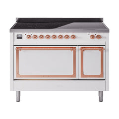 ILVE Nostalgie II Noblesse 48 inch Induction Range with 6 Elements - UNI486 - The Home Selection