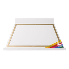ILVE Nostalgie II Noblesse 48 Inch Wall Mount Range Hood Antique White 600 CFM LED Retro Style - UANB48 - The Home Selection