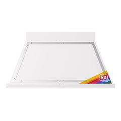 ILVE Nostalgie II Noblesse 48 Inch Wall Mount Range Hood Antique White 600 CFM LED Retro Style - UANB48 - The Home Selection