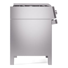 ILVE Panoramagic 36″ Dual Fuel Range with 6 Burners & Griddle - UPM09FDS3SS - The Home Selection
