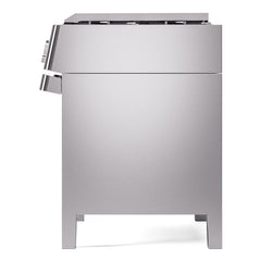 ILVE Panoramagic 36″ Dual Fuel Range with 6 Burners & Griddle - UPM09FDS3SS - The Home Selection