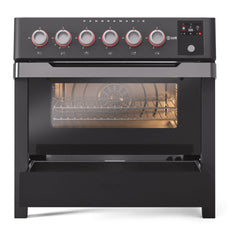 ILVE Panoramagic 36″ Induction Range with 6 Elements - UPMI09S3 - The Home Selection
