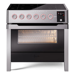 ILVE Panoramagic 36″ Induction Range with 6 Elements - UPMI09S3 - The Home Selection