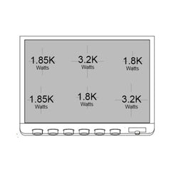 ILVE Panoramagic 36″ Induction Range with 6 Elements - UPMI09S3 - The Home Selection