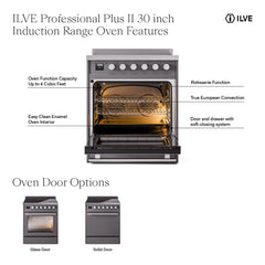 ILVE Professional Plus II 30″ Induction Range - UPI304 - The Home Selection