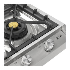 ILVE Professional Plus II 36" Built-In Cooktop with 4 Burners & Griddle – Stainless Steel - UHCP965FSS - The Home Selection