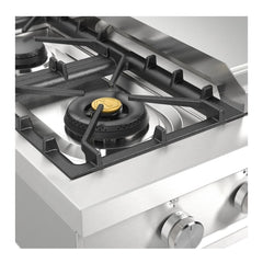ILVE Professional Plus II 36" Built-In Gas Rangetop with 4 Burners & Griddle – Stainless Steel - UHCP36FSS - The Home Selection