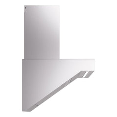 ILVE Professional Plus II 36 Inch Stainless Steel Wall Mount Range Hood 600 CFM 4 Speed LED Lighting - UAGQ36SS - The Home Selection