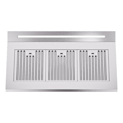 ILVE Professional Plus II 36 Inch Stainless Steel Wall Mount Range Hood 600 CFM 4 Speed LED Lighting - UAGQ36SS - The Home Selection