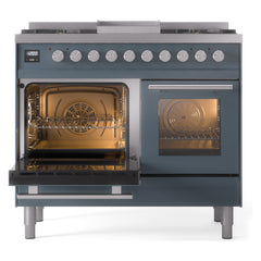 ILVE Professional Plus II 40 Inch Dual Fuel Range - UPD40F - The Home Selection