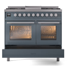 ILVE Professional Plus II 40 Inch Dual Fuel Range - UPD40F - The Home Selection