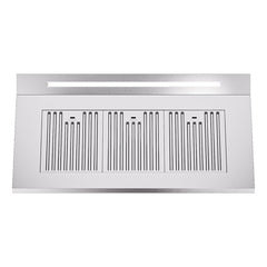 ILVE Professional Plus II 40 Inch Stainless Steel Wall Mount Range Hood 600 CFM 4 Speed LED Lighting - UAGQ40SS - The Home Selection