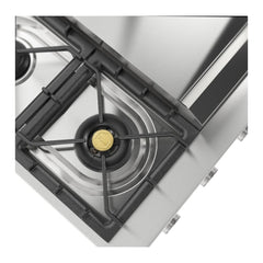 ILVE Professional Plus II 48" Built-In Rangetop with 6 Burners & Griddle – Stainless Steel - UHCP48FSS - The Home Selection
