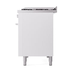 ILVE Professional Plus II 48" Dual Fuel Range 8 Sealed Burners + Griddle - UP48F - The Home Selection
