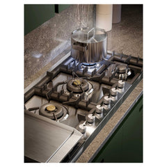 ILVE Professional Plus II 48 Inch Built In Cooktop with Total Black Brass Burner - UHCPT125 - The Home Selection