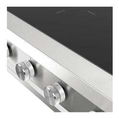 ILVE Professional Plus II 48 inch Built-In Induction Rangetop, in Stainless Steel - UHCPI486SS - The Home Selection