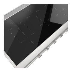 ILVE Professional Plus II 48 inch Built-In Induction Rangetop, in Stainless Steel - UHCPI486SS - The Home Selection