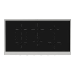 ILVE Professional Plus II 48 inch Built-In Induction Rangetop, in Stainless Steel - UHCPI486SS - The Home Selection