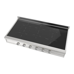 ILVE Professional Plus II 48 inch Built-In Induction Rangetop, in Stainless Steel - UHCPI486SS - The Home Selection