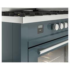 ILVE Professional Plus II 60 Inch Dual Fuel Range – 9 Sealed Burners & Griddle - UP60FQMP - The Home Selection