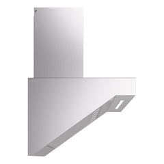 ILVE Professional Plus II 60 Inch Stainless Steel Wall Mount Range Hood 600 CFM 4 Speed LED Lighting - UAGQ60SS - The Home Selection